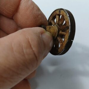 Ruota carriola diametro 3,7 cm - Presepi e Diorami