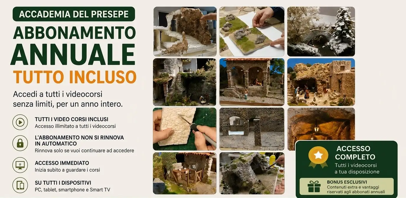 Come Costruire Presepi Realistici: Scopri l'Accademia del Presepista